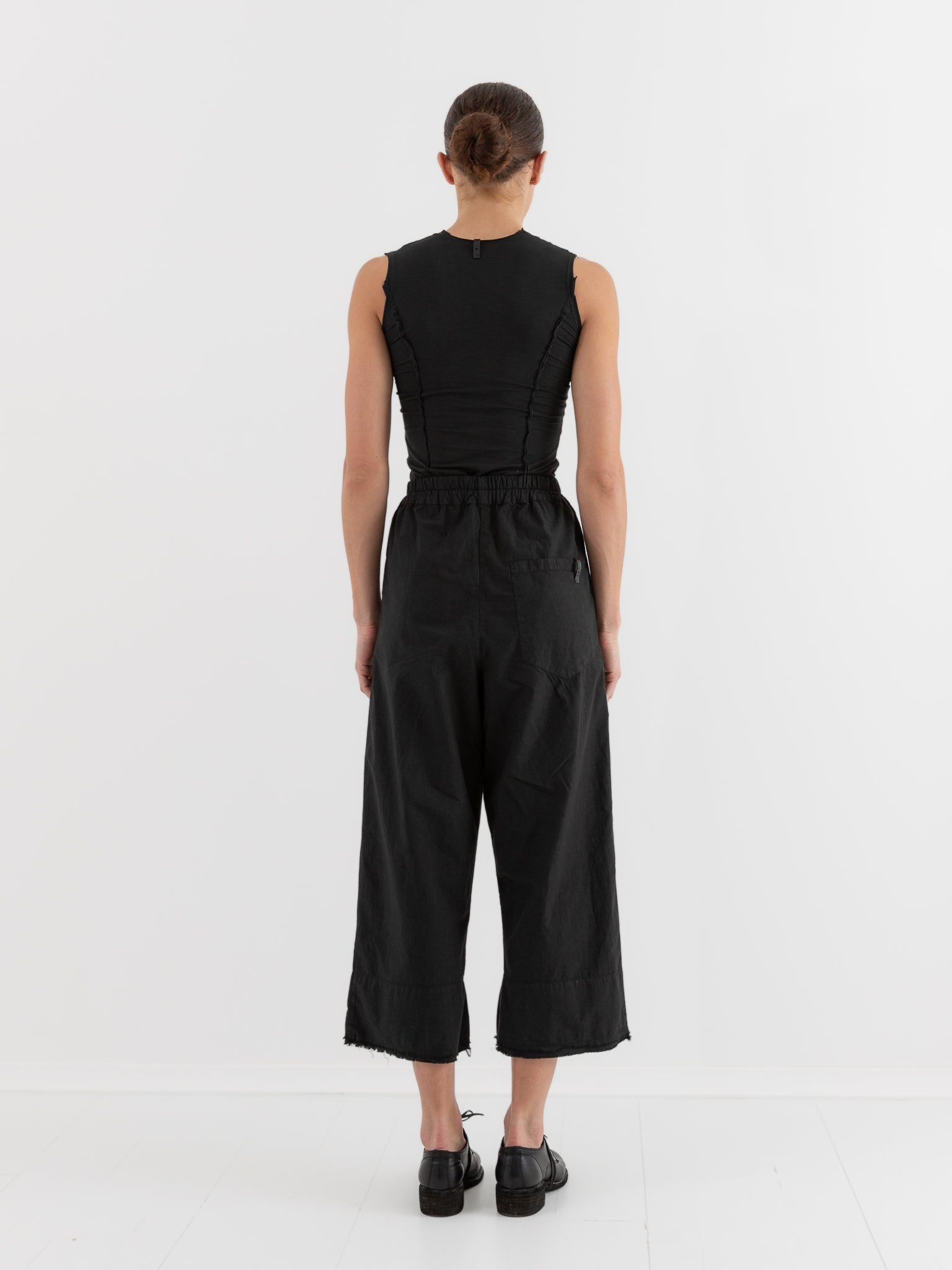 Serie Numerica Trousers in Black - SERIE NUMERICA at Worthwhile - shop PANT