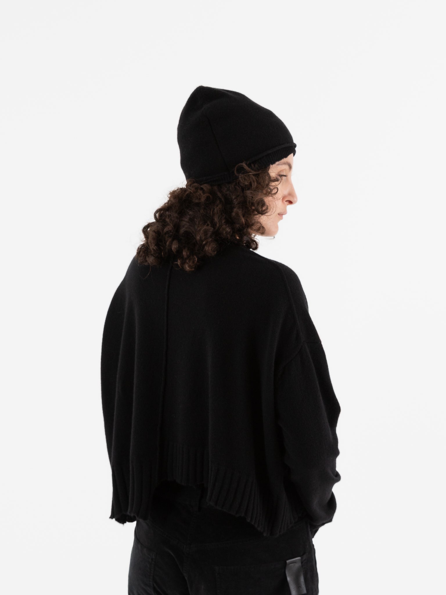 Serienumerica Hat in Black - SERIE NUMERICA at Worthwhile - shop HAT