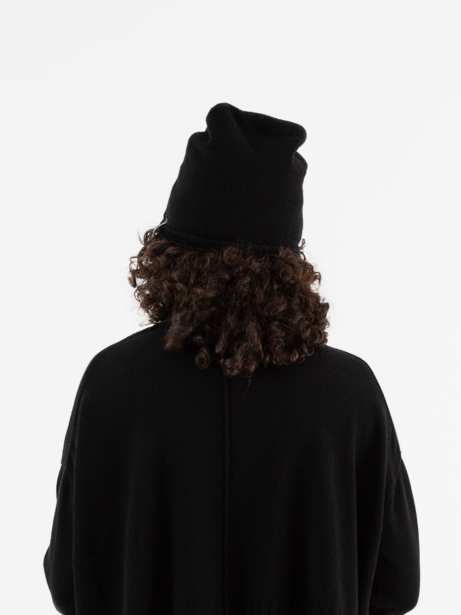 Serienumerica Hat in Black - SERIE NUMERICA at Worthwhile - shop HAT