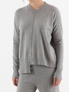 Serienumerica Boxy Sweater in Grey - SERIE NUMERICA at Worthwhile - shop SWEATER