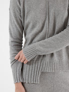 Serienumerica Boxy Sweater in Grey - SERIE NUMERICA at Worthwhile - shop SWEATER