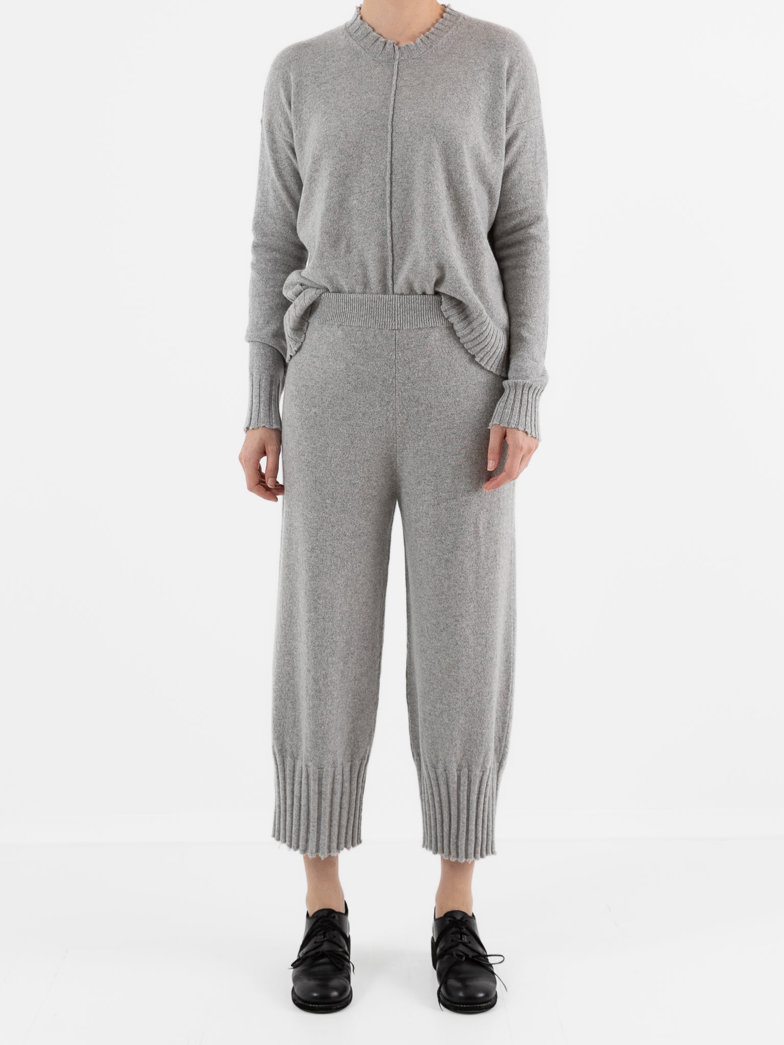 Serienumerica Trousers in Grey - SERIE NUMERICA at Worthwhile - shop PANT