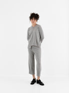 Serienumerica Trousers in Grey - SERIE NUMERICA at Worthwhile - shop PANT