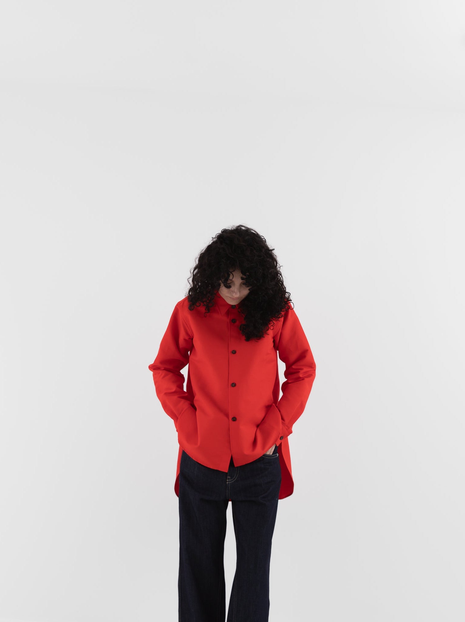 Sofie D'Hoore Brant Shirt in Fire - SOFIE D'HOORE at Worthwhile - shop TOP