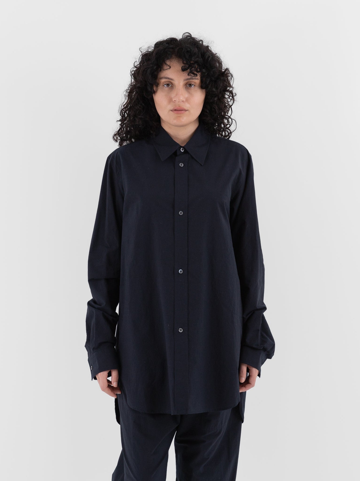 Sofie D'Hoore Breg Shirt in Midnight - SOFIE D'HOORE at Worthwhile - shop TOP