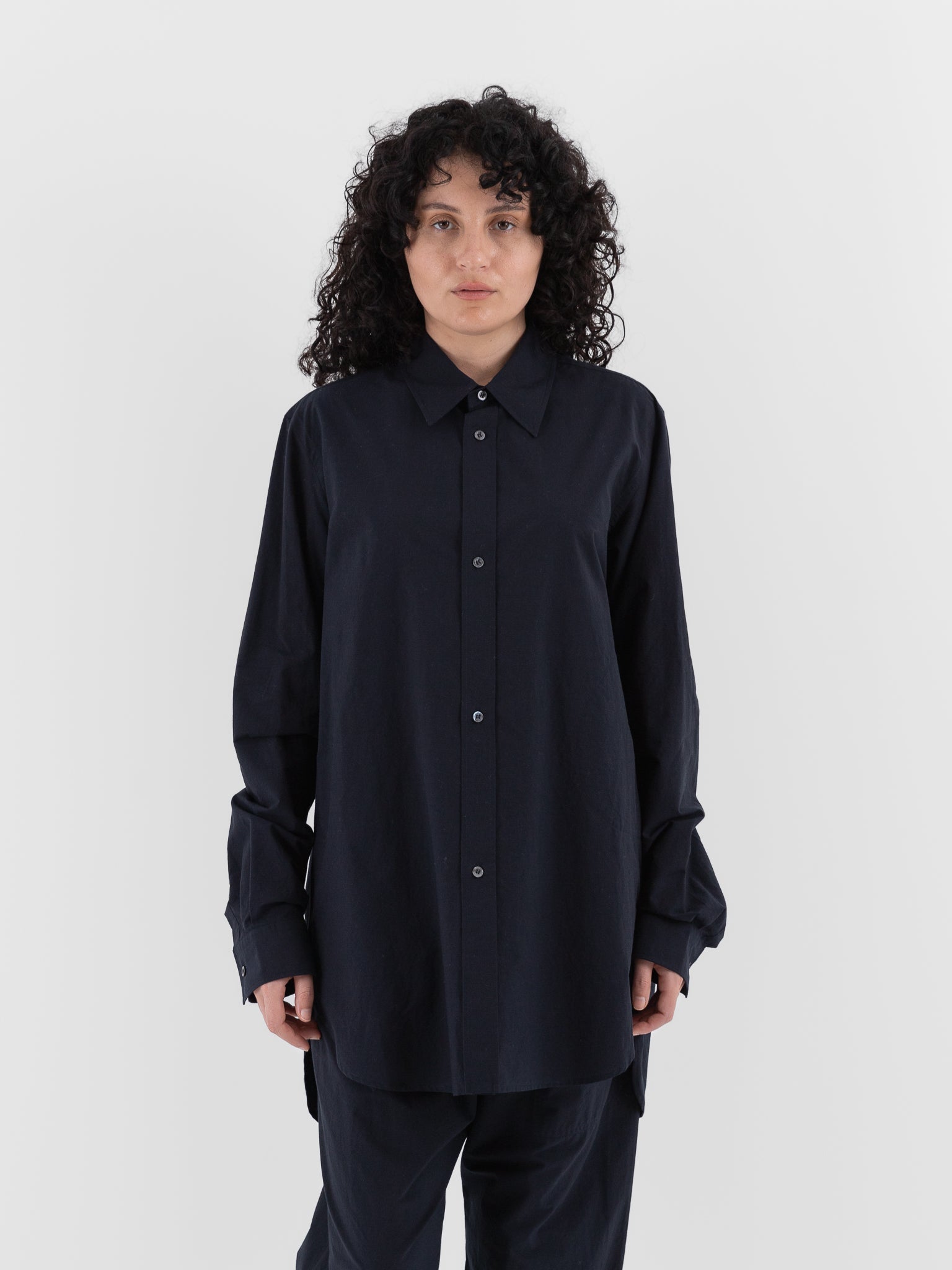 Sofie D'Hoore Breg Shirt in Midnight - SOFIE D'HOORE at Worthwhile - shop TOP