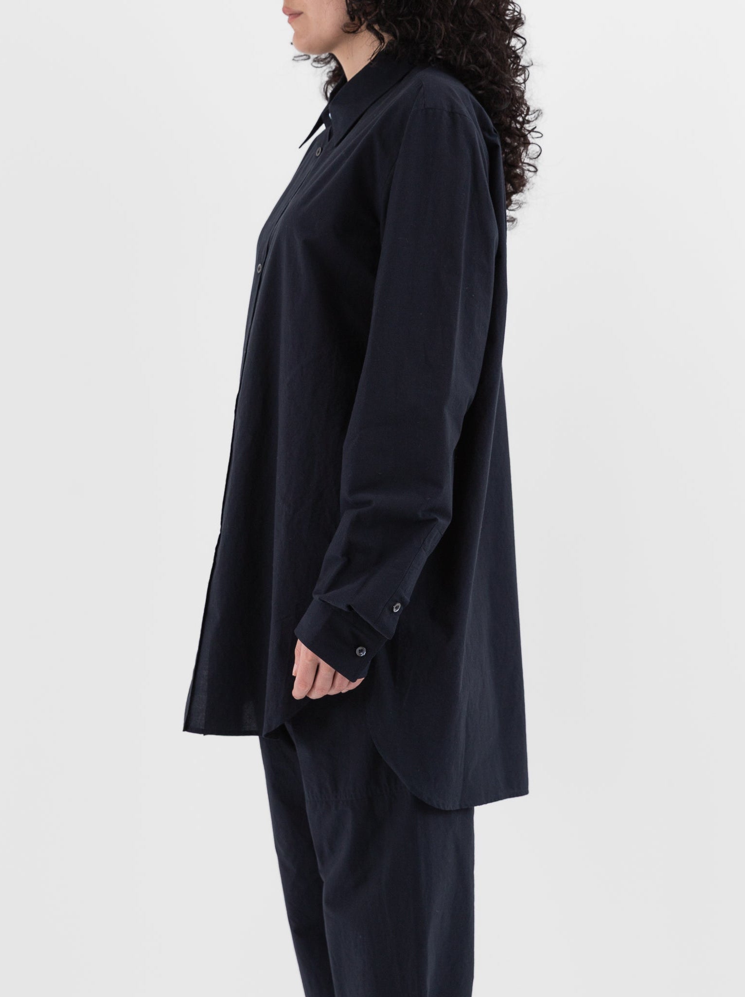 Sofie D'Hoore Breg Shirt in Midnight - SOFIE D'HOORE at Worthwhile - shop TOP