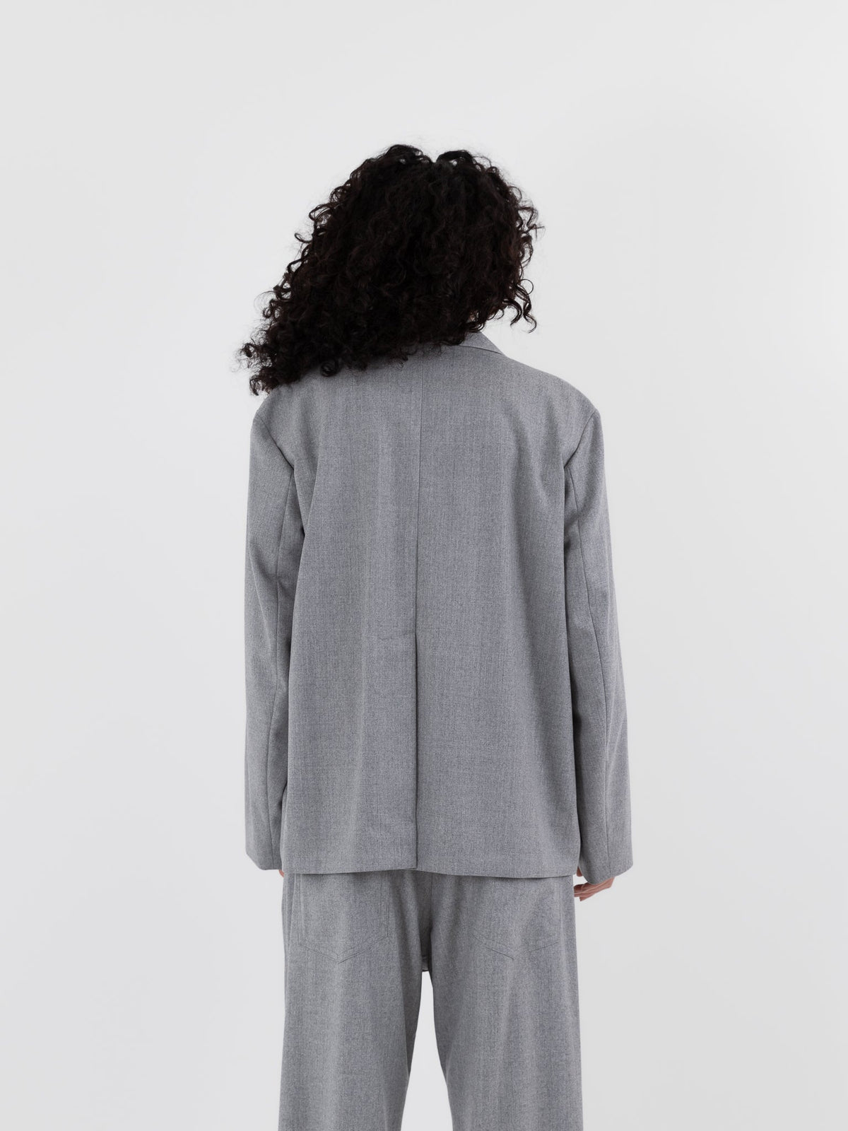 Sofie D'Hoore Cyrano Blazer in Silver Melange - SOFIE D'HOORE at Worthwhile - shop JACKET