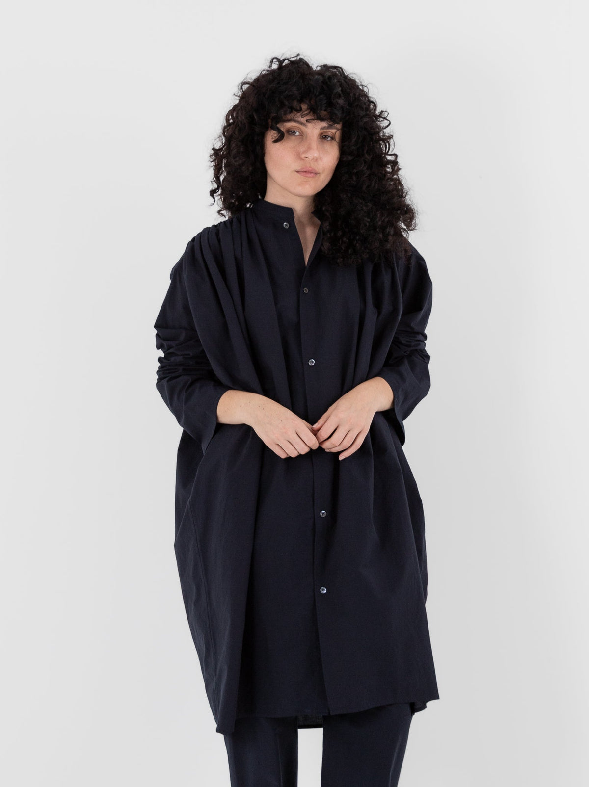 Sofie D'Hoore Demba Dress in Midnight - SOFIE D'HOORE at Worthwhile - shop DRESS
