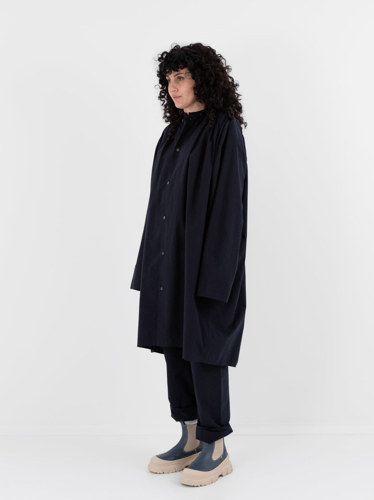 Sofie D'Hoore Demba Dress in Midnight - SOFIE D'HOORE at Worthwhile - shop DRESS