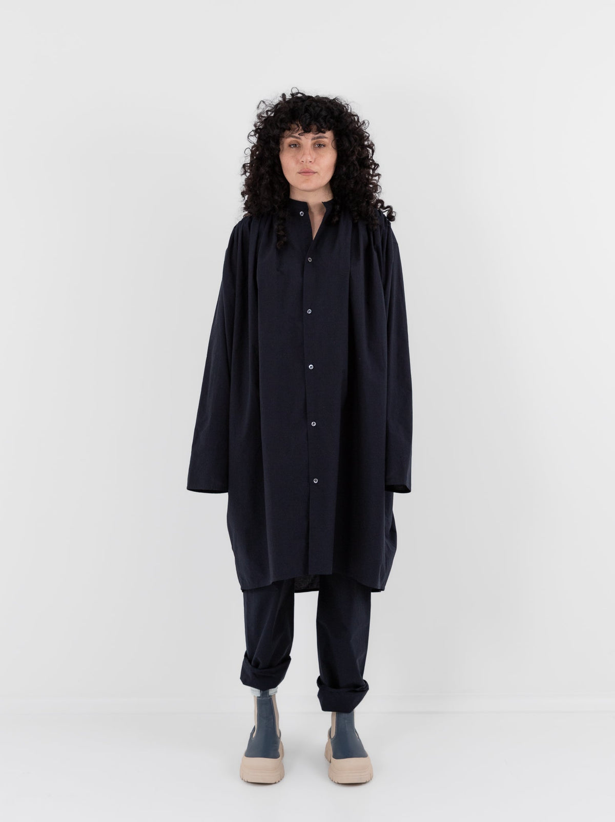 Sofie D'Hoore Demba Dress in Midnight - SOFIE D'HOORE at Worthwhile - shop DRESS