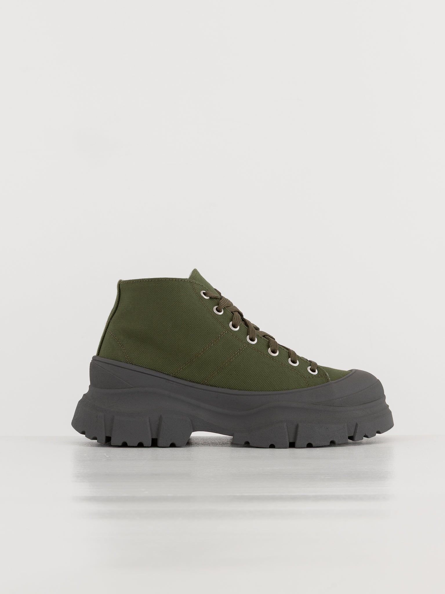 Sofie D'Hoore Fairway Sneakers in Khaki - SOFIE D'HOORE at Worthwhile - shop SHOES