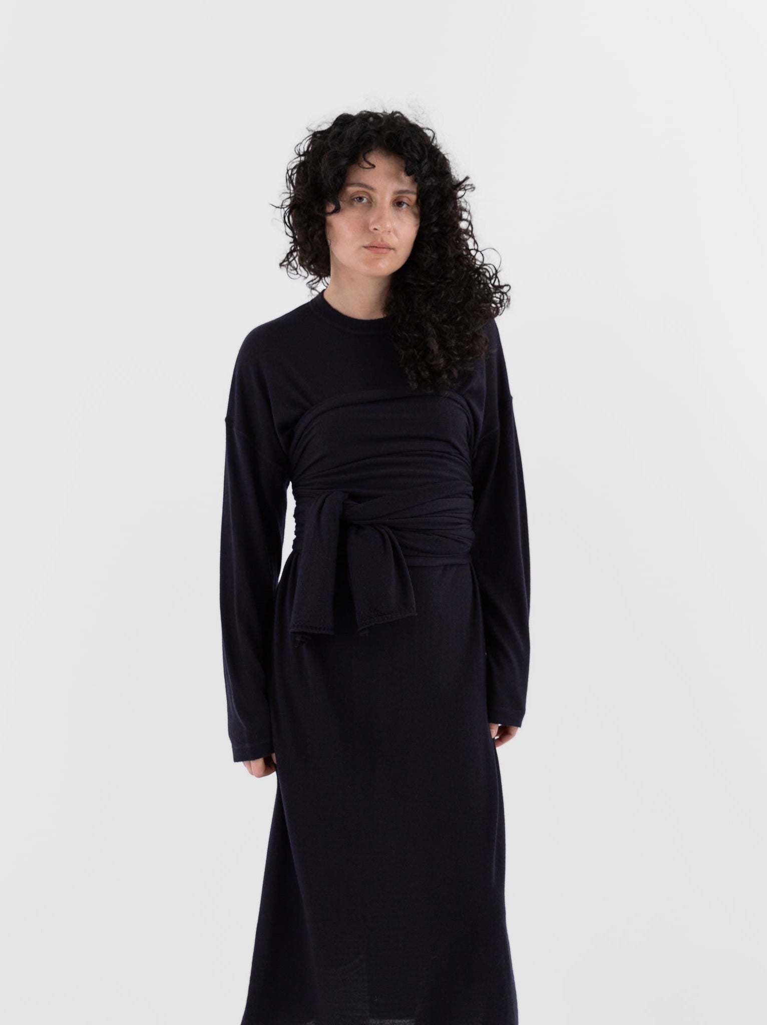 Sofie D'Hoore Marquez Dress in Midnight - SOFIE D'HOORE at Worthwhile - shop DRESS