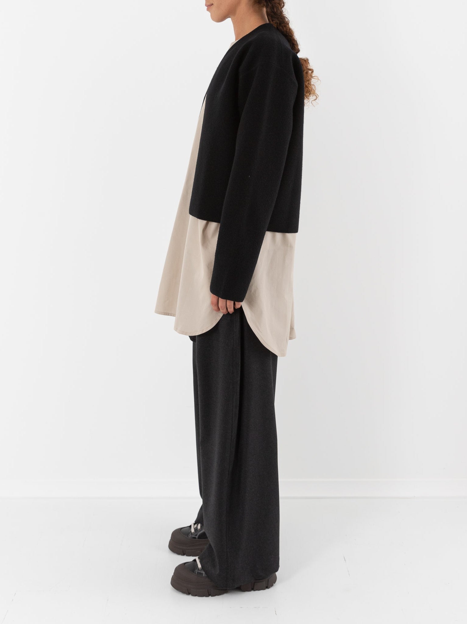 Sofie D'Hoore Meet Cardigan in Black - SOFIE D'HOORE at Worthwhile - shop SWEATER