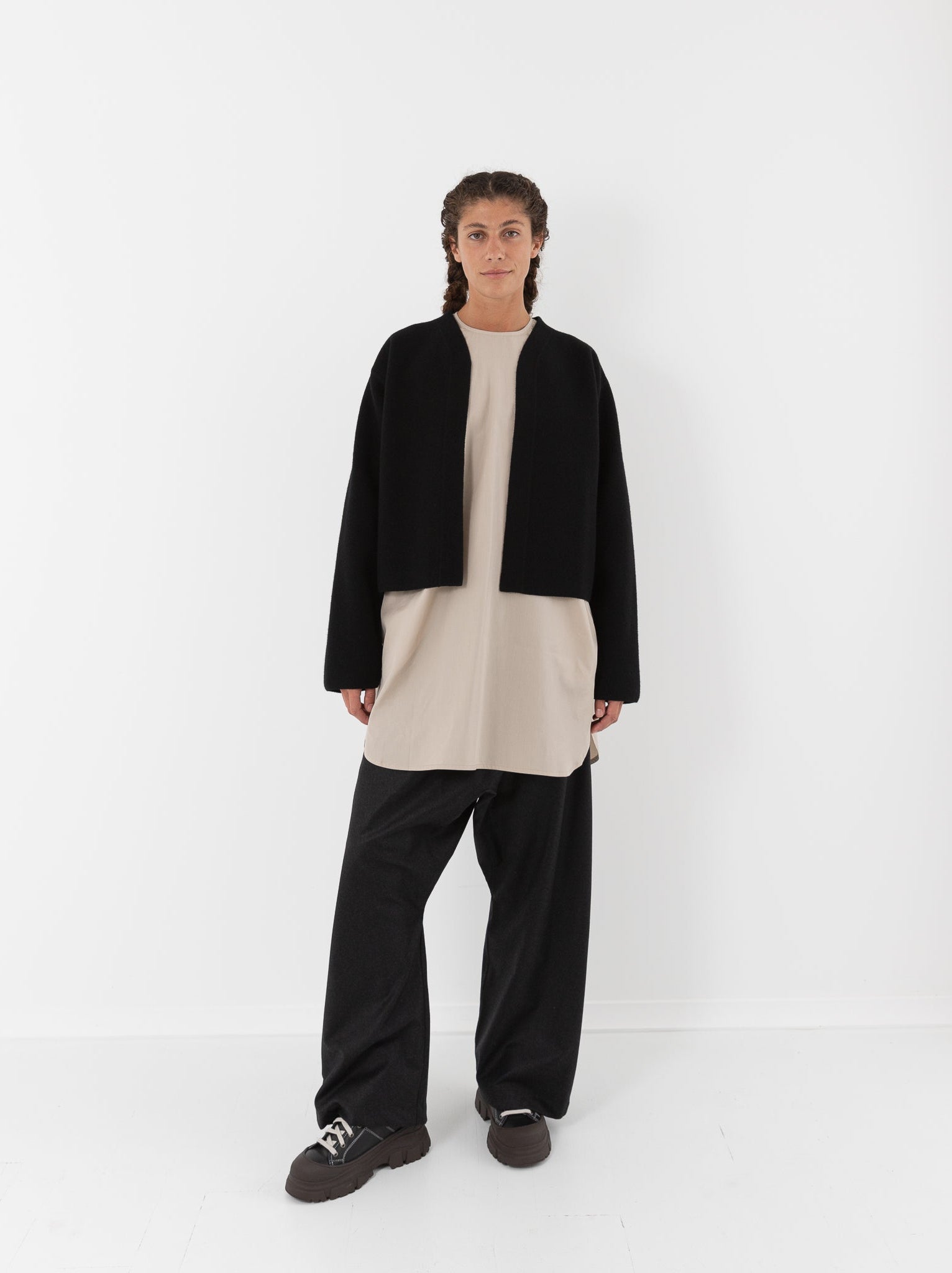 Sofie D'Hoore Meet Cardigan in Black - SOFIE D'HOORE at Worthwhile - shop SWEATER