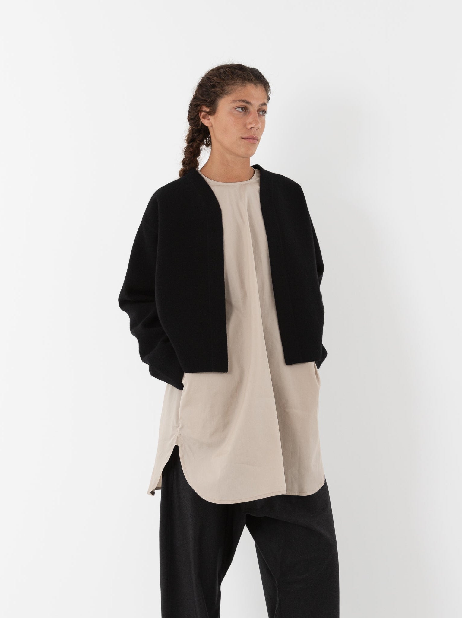 Sofie D'Hoore Meet Cardigan in Black - SOFIE D'HOORE at Worthwhile - shop SWEATER