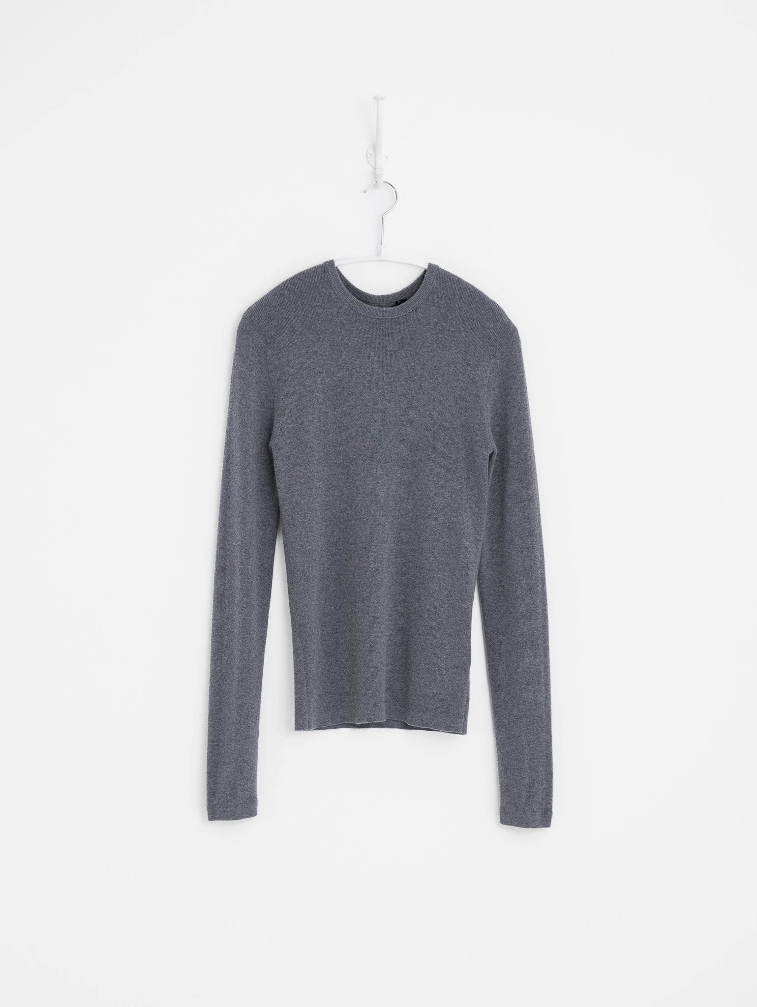 Sofie D'Hoore Minerva Rib Pullover in Grey Melange - SOFIE D'HOORE at Worthwhile - shop SWEATER