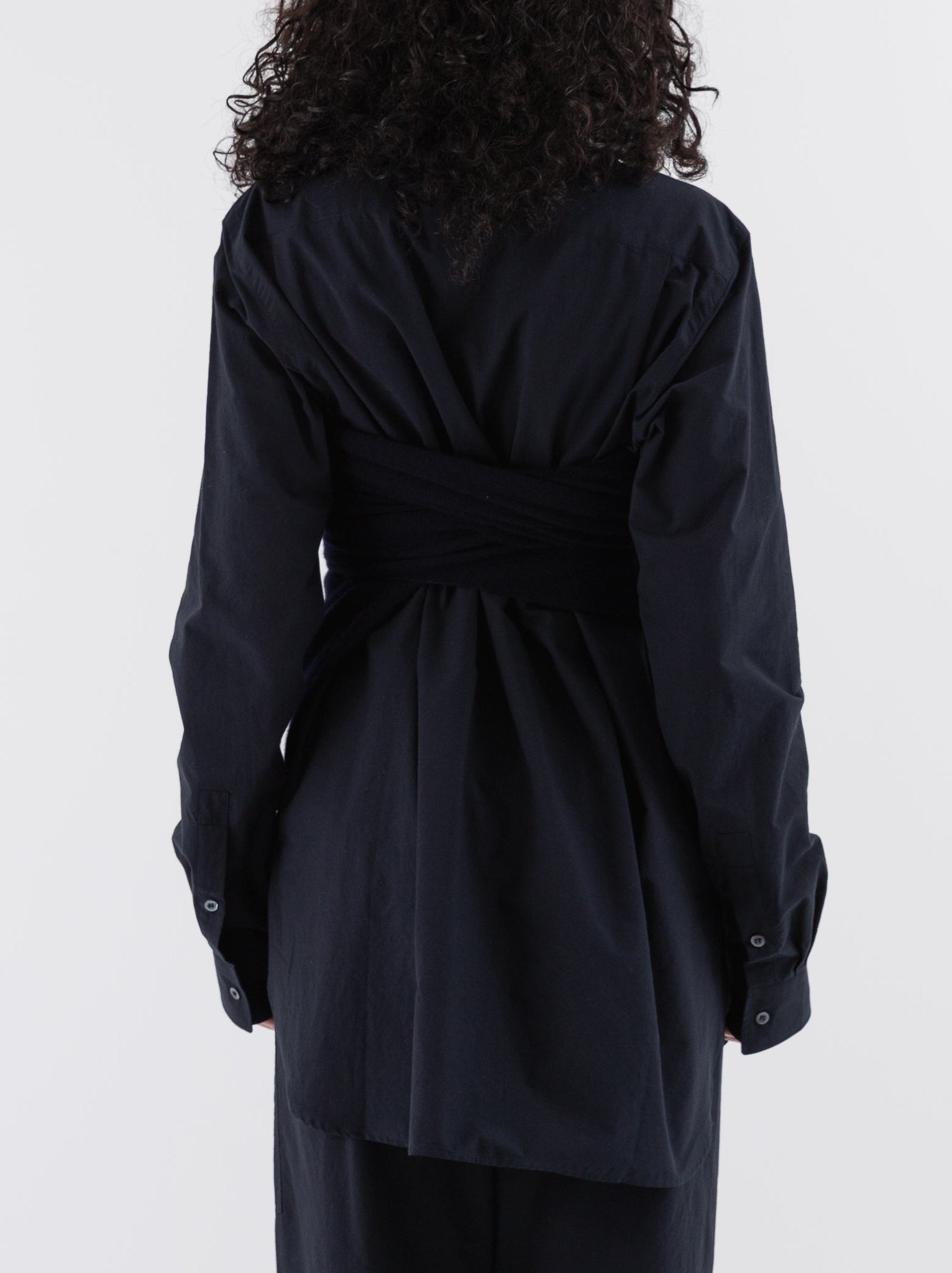 Sofie D'Hoore Monk Triangular Scarf in Midnight - SOFIE D'HOORE at Worthwhile - shop SCARF