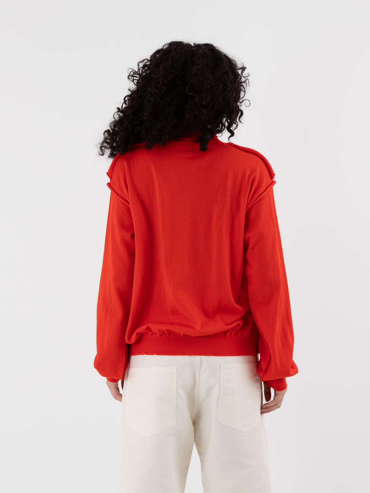 Sofie D'Hoore Myron Pullover in Scarlet - SOFIE D'HOORE at Worthwhile - shop SWEATER