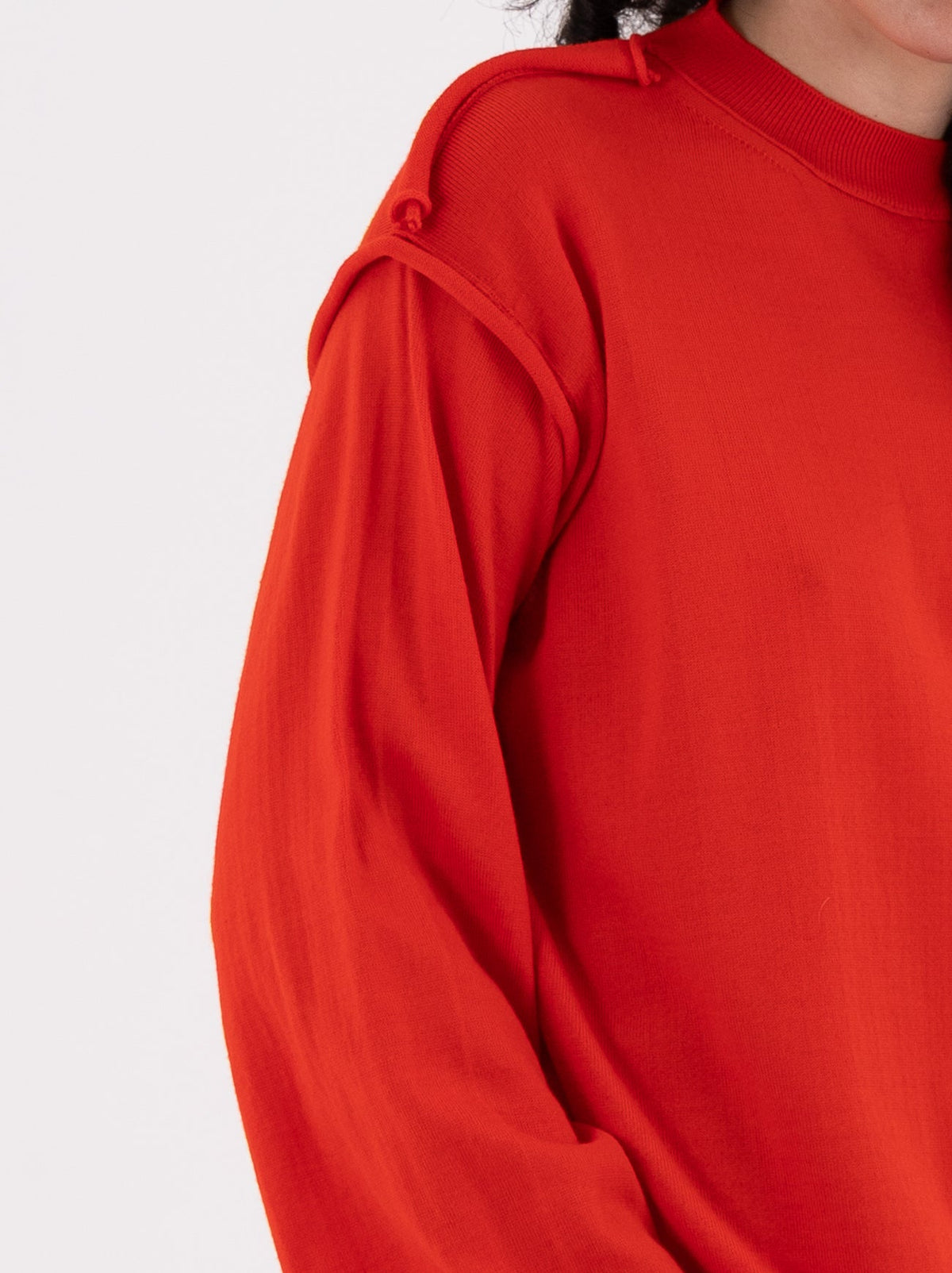 Sofie D'Hoore Myron Pullover in Scarlet - SOFIE D'HOORE at Worthwhile - shop SWEATER
