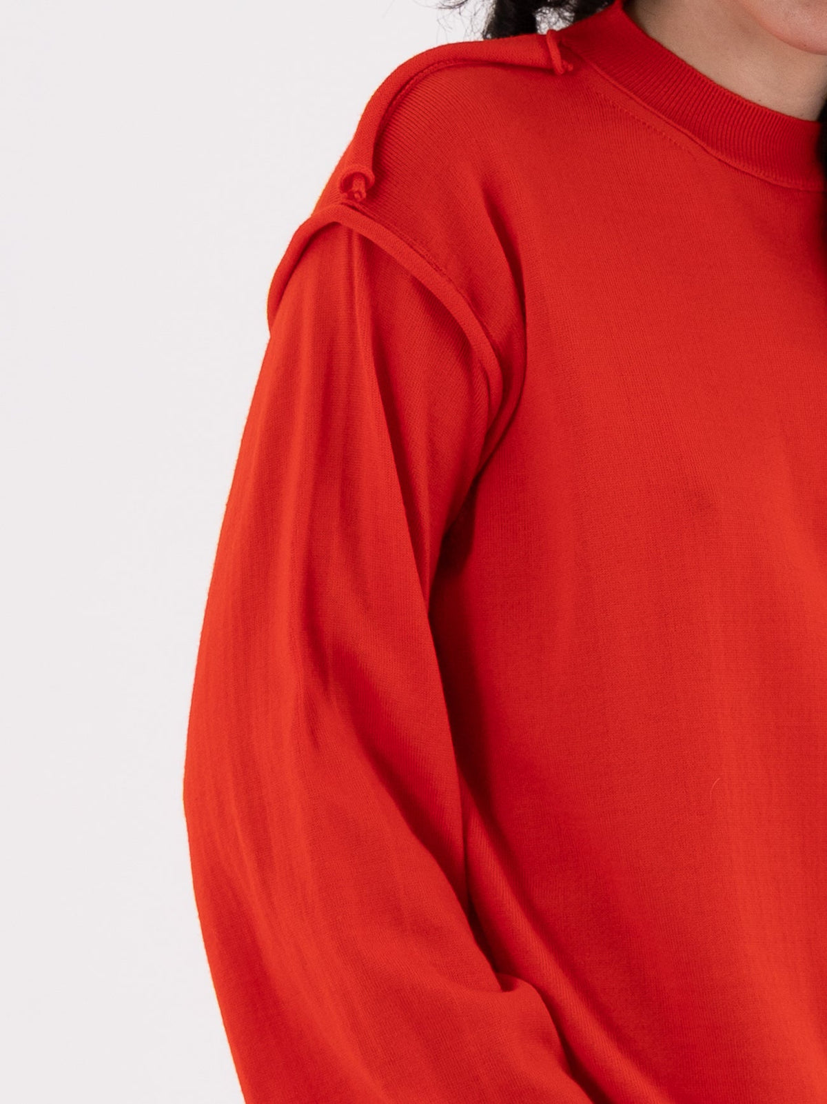 Sofie D'Hoore Myron Pullover in Scarlet - SOFIE D'HOORE at Worthwhile - shop SWEATER