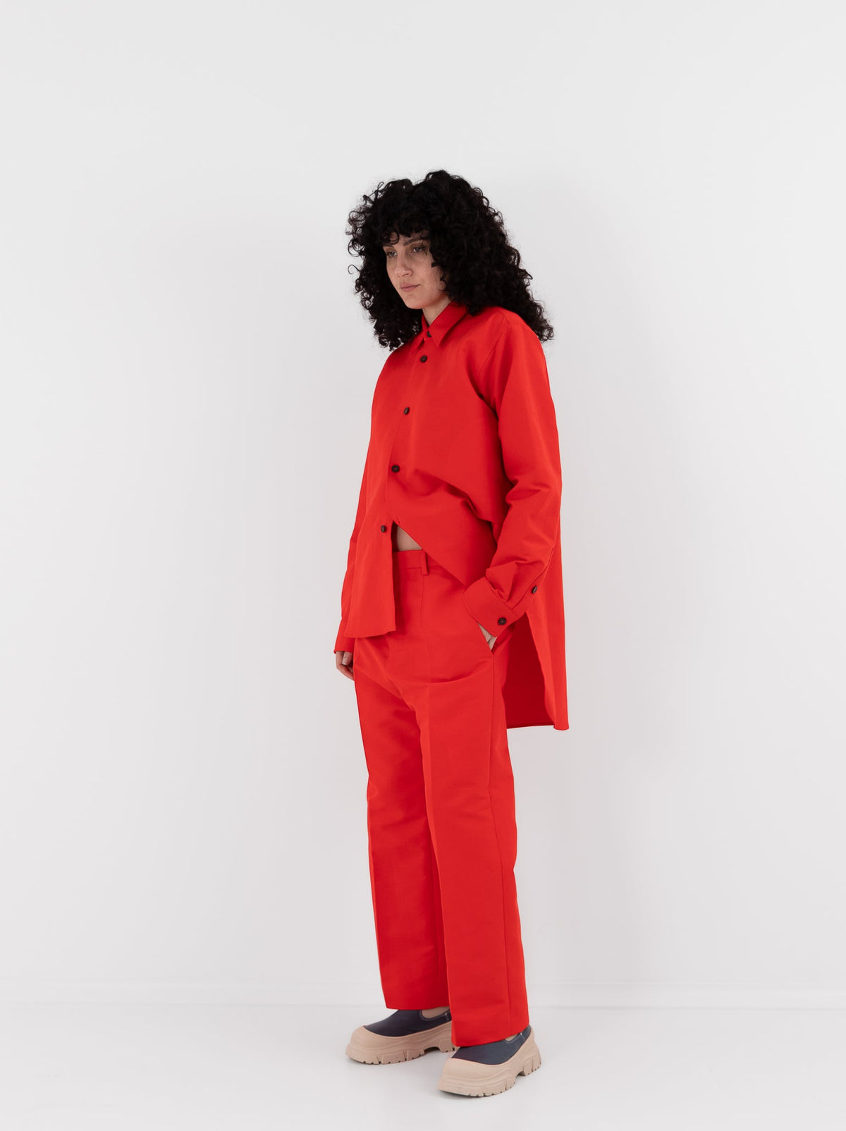 Sofie D'Hoore Port Pant in Woven Fire - SOFIE D'HOORE at Worthwhile - shop PANT