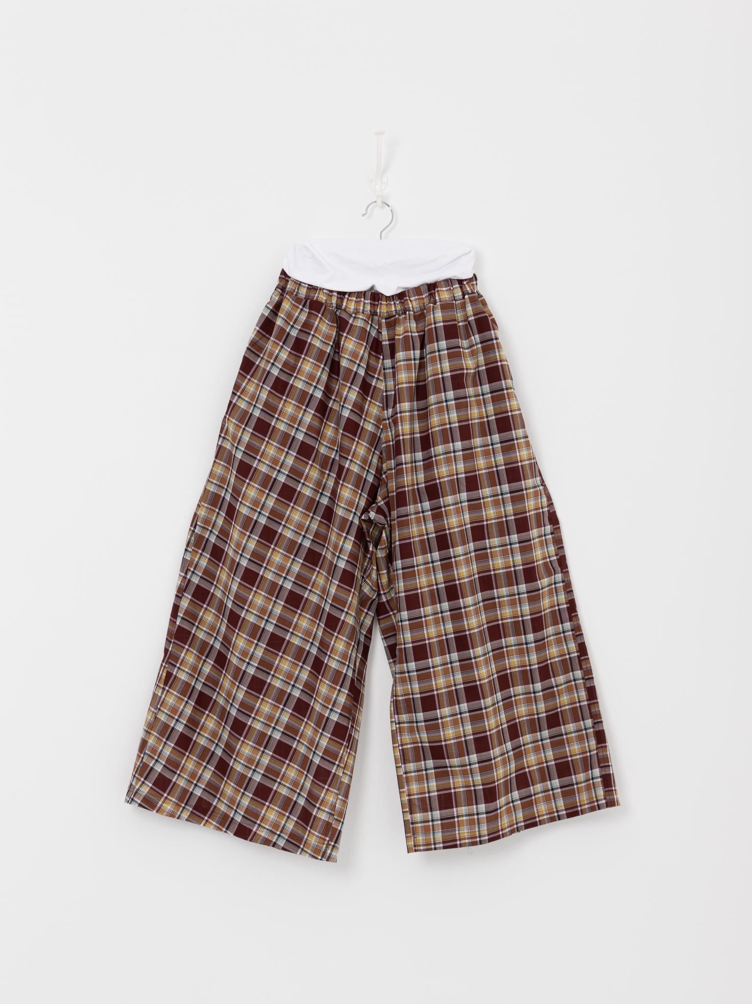 Sofie D'Hoore Parana Pant in Toffee Check - SOFIE D'HOORE at Worthwhile - shop PANT