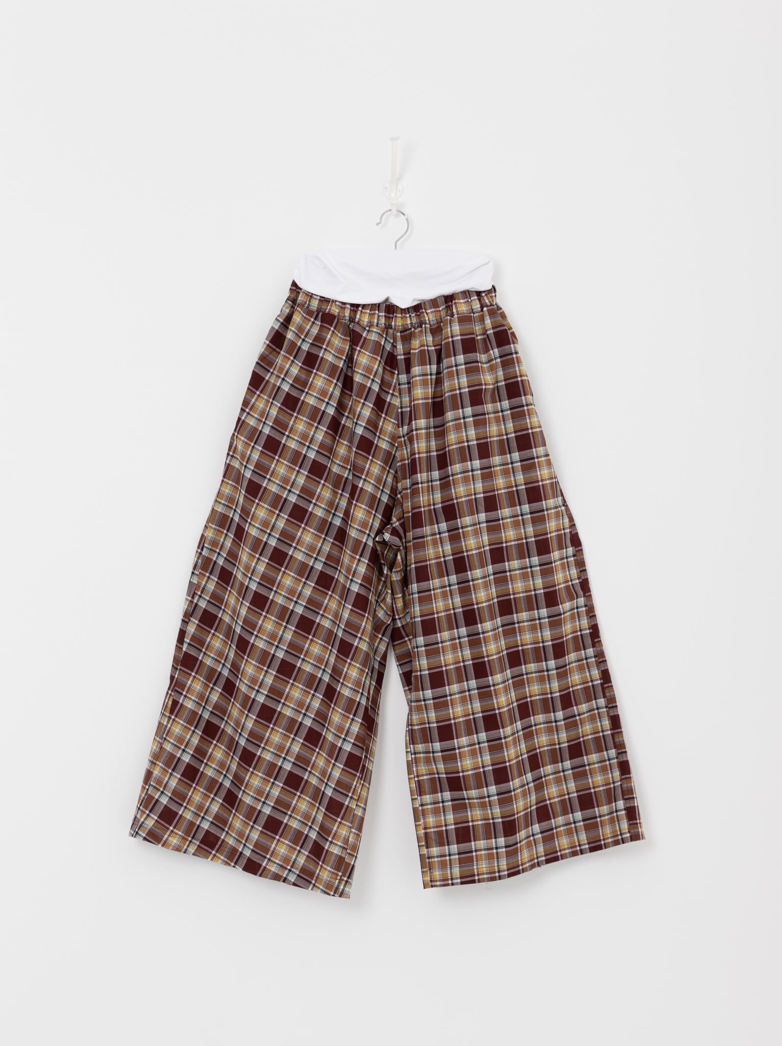 Sofie D'Hoore Parana Pant in Toffee Check - SOFIE D'HOORE at Worthwhile - shop PANT