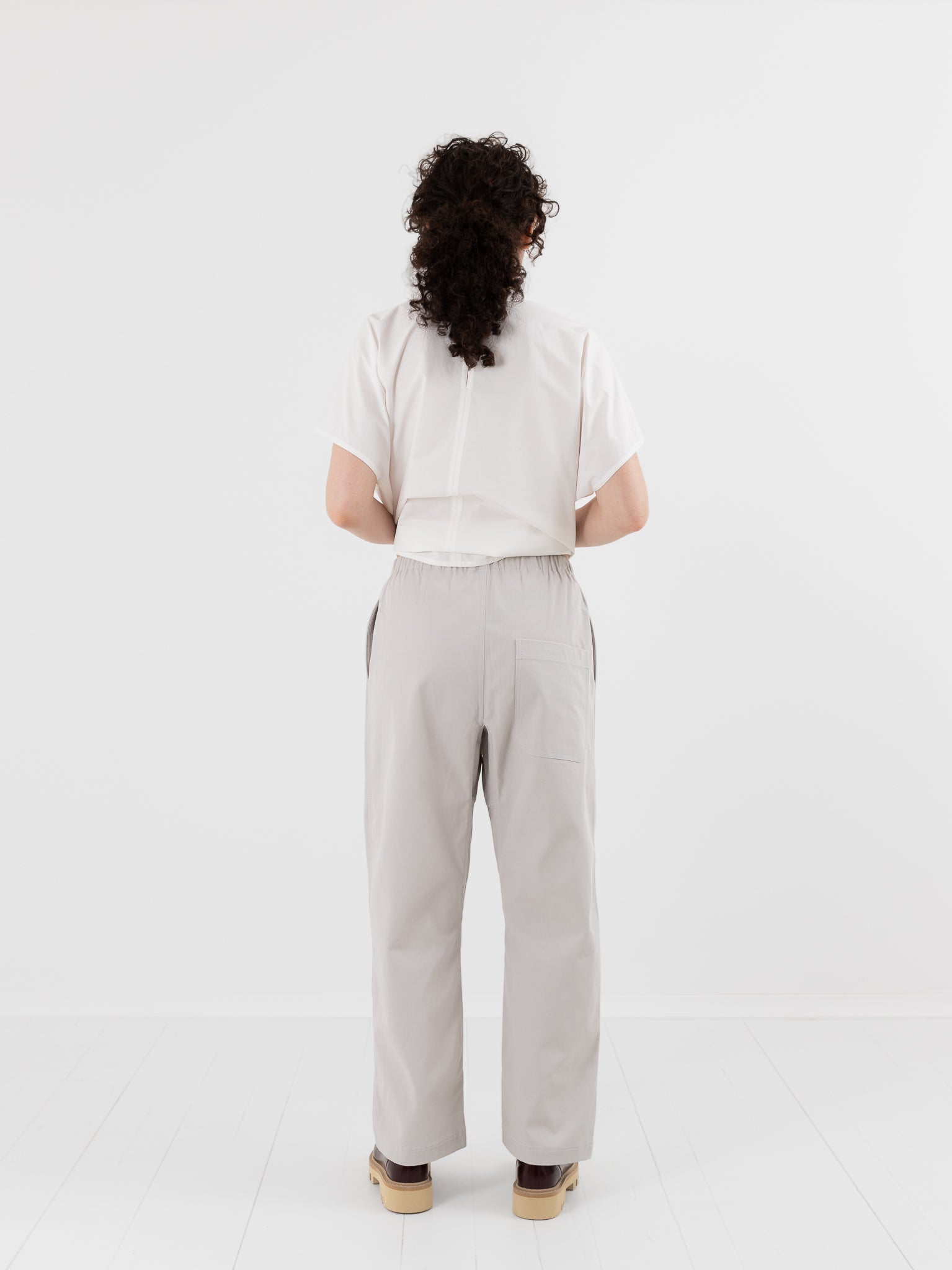 Sofie D'Hoore Pinot Pant in Mastic White - SOFIE D'HOORE at Worthwhile - shop PANT