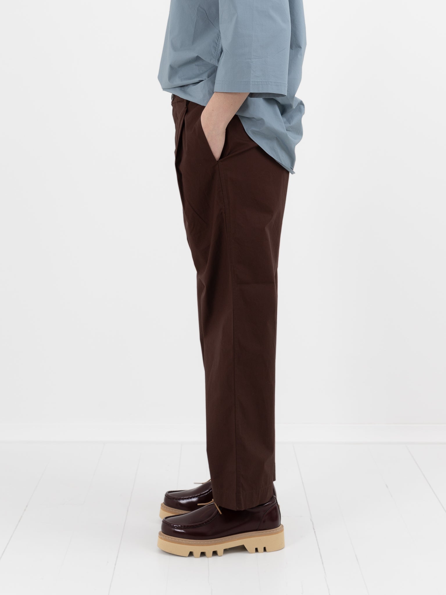 Sofie D'Hoore Pico Pant in Cacao - SOFIE D'HOORE at Worthwhile - shop PANT