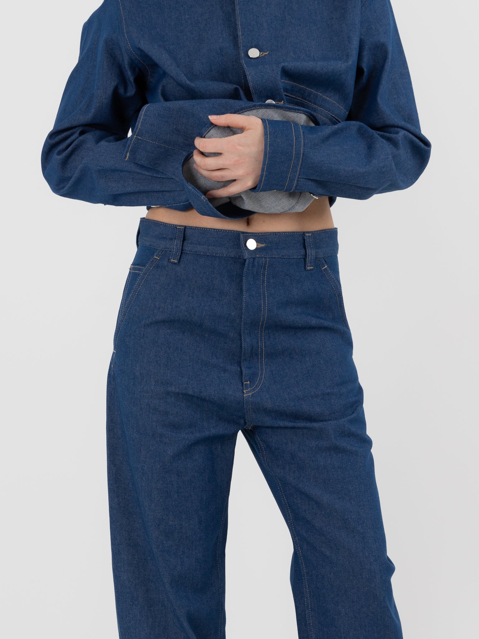 Sofie D'Hoore Pasay Pant in Lapis - SOFIE D'HOORE at Worthwhile - shop PANT