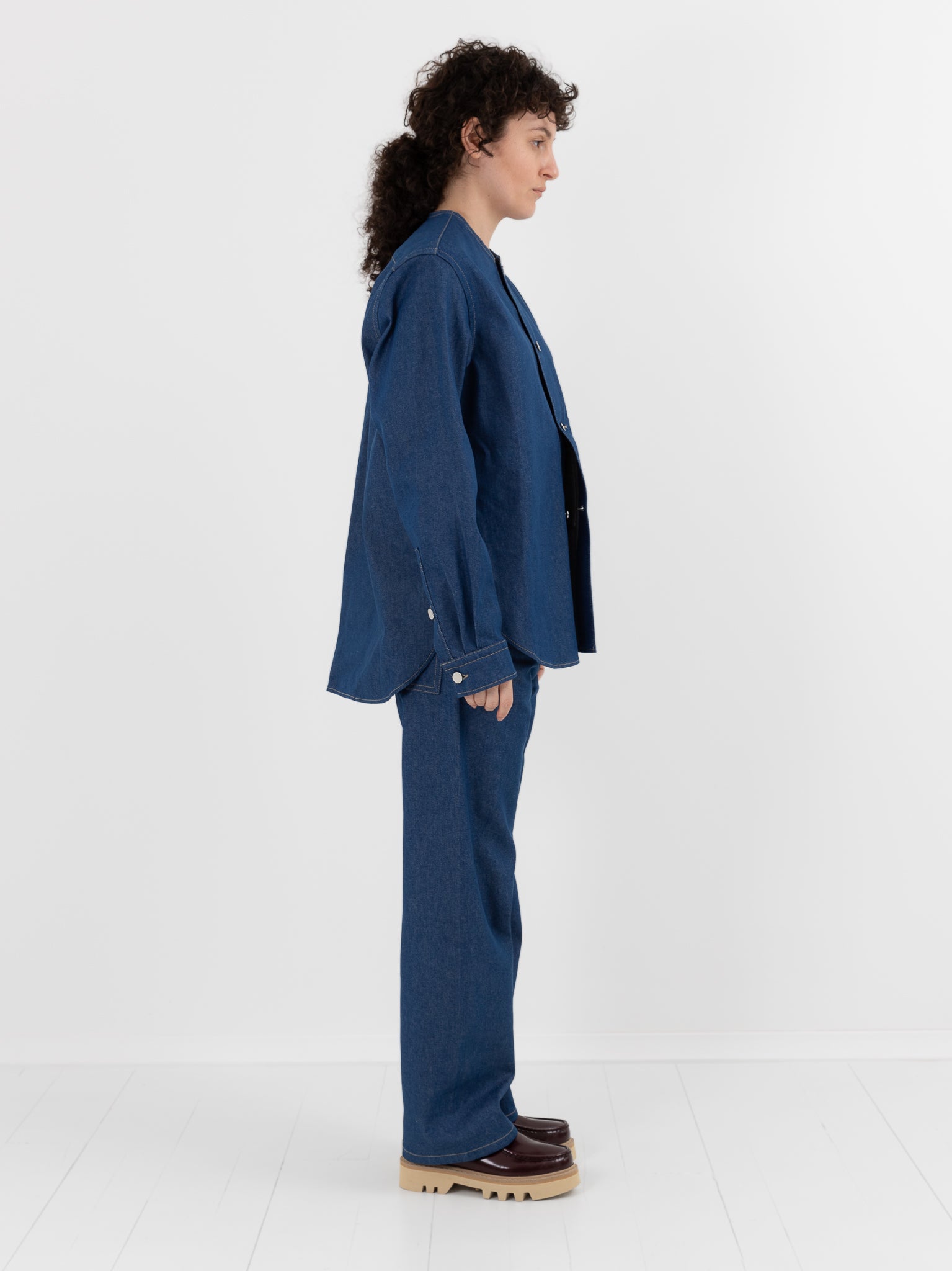 Sofie D'Hoore Pasay Pant in Lapis - SOFIE D'HOORE at Worthwhile - shop PANT