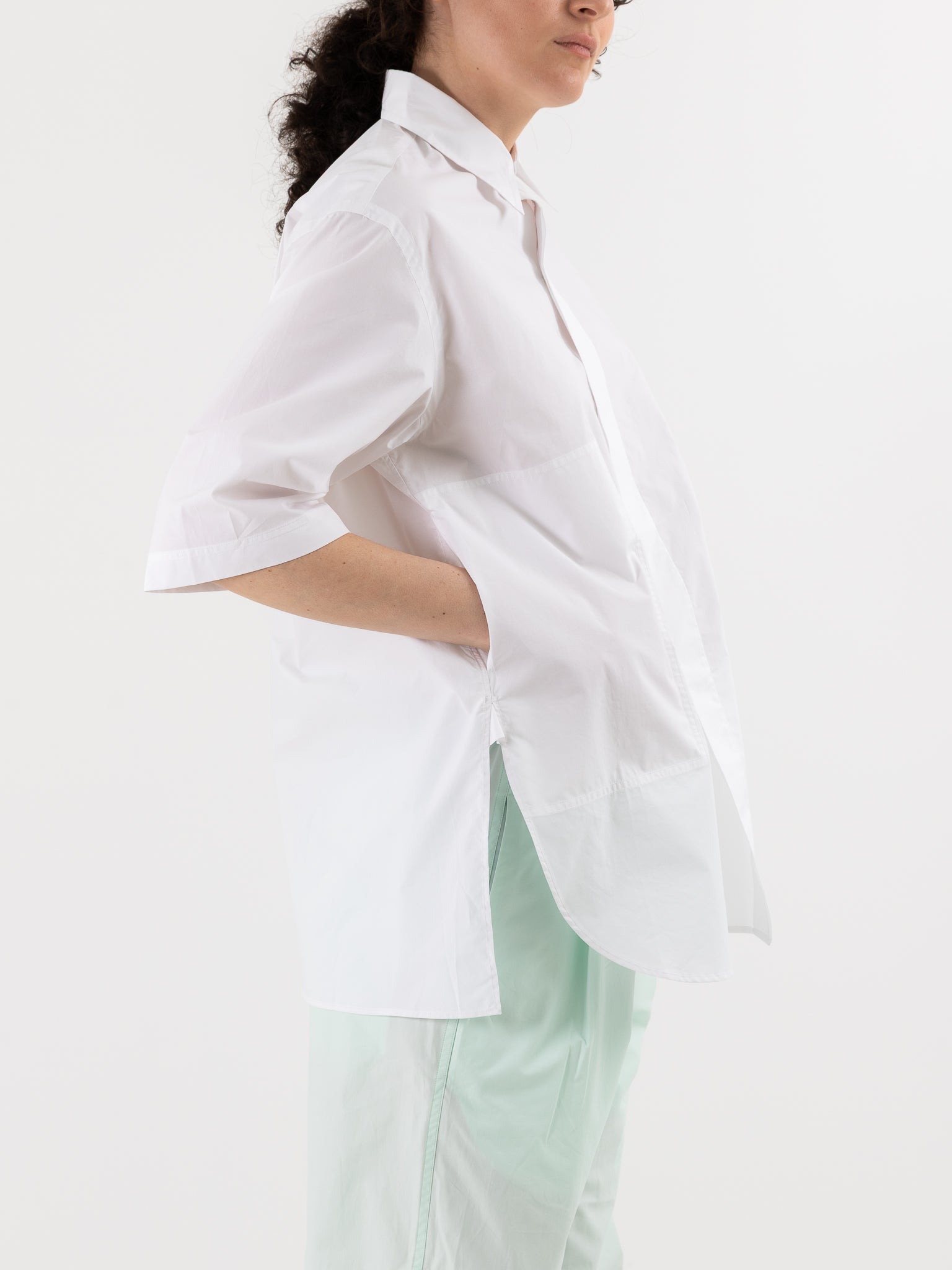 Sofie D'Hoore Bodhi Shirt in White - SOFIE D'HOORE at Worthwhile - shop TOP