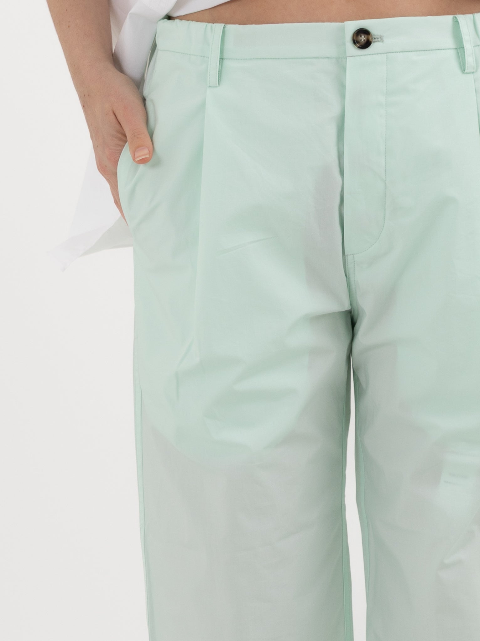 Sofie D'Hoore Pico Pant in Mint - SOFIE D'HOORE at Worthwhile - shop PANT