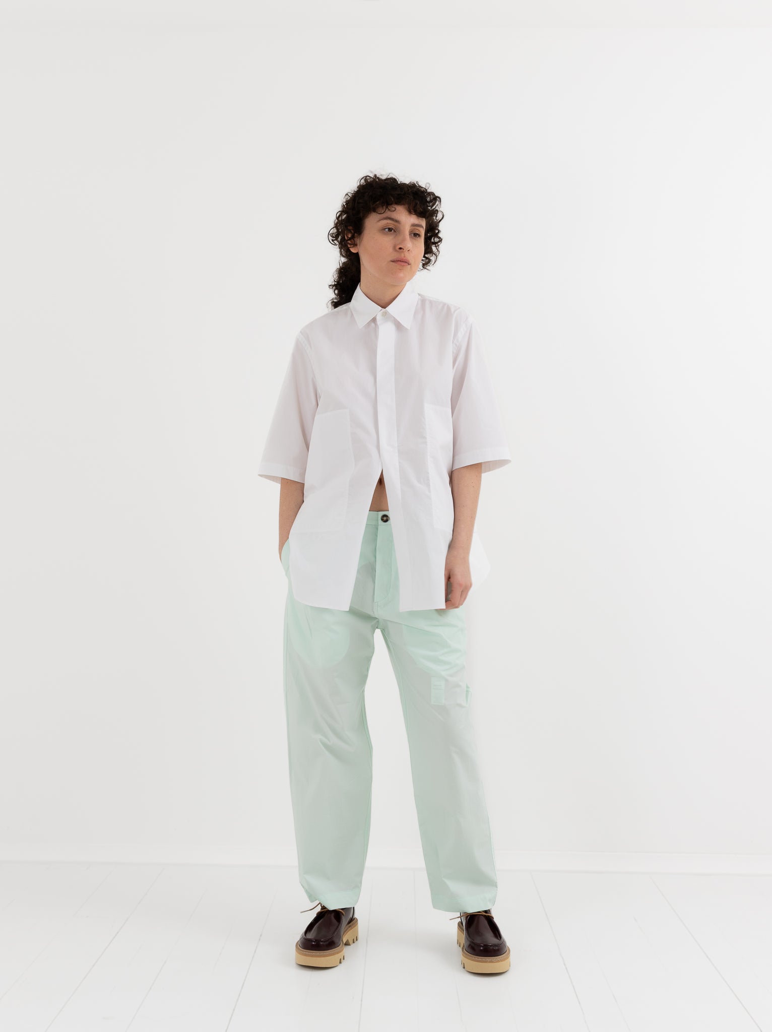Sofie D'Hoore Pico Pant in Mint - SOFIE D'HOORE at Worthwhile - shop PANT