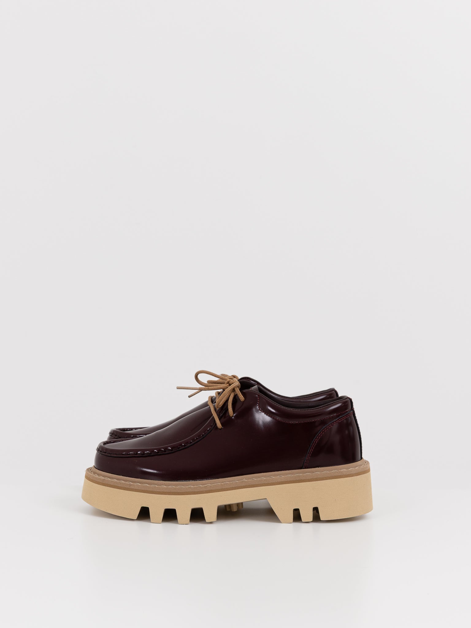 Sofie D'Hoore Falcone Wallabee Shoe in Mahogany - SOFIE D'HOORE at Worthwhile - shop SHOES