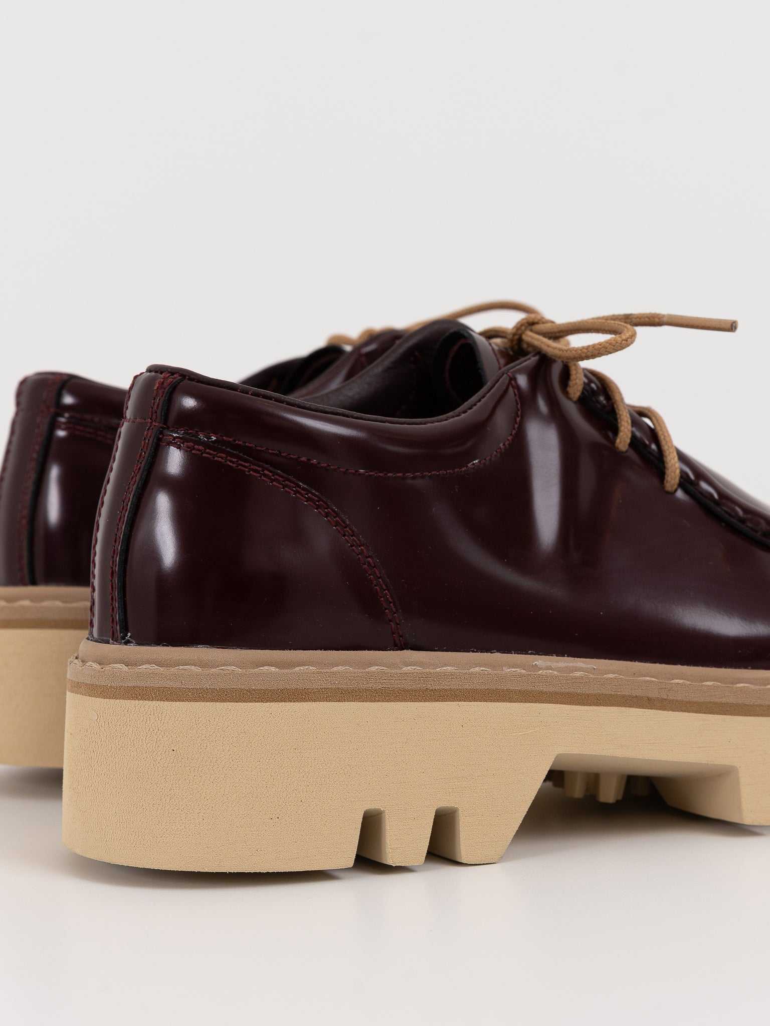 Sofie D'Hoore Falcone Wallabee Shoe in Mahogany - SOFIE D'HOORE at Worthwhile - shop SHOES