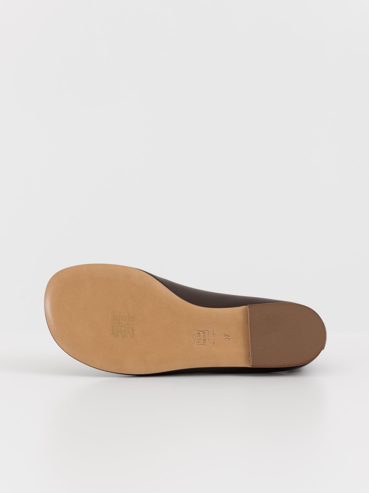 Sofie D'Hoore Fontana Ballerina in Cacao - SOFIE D'HOORE at Worthwhile - shop SHOES