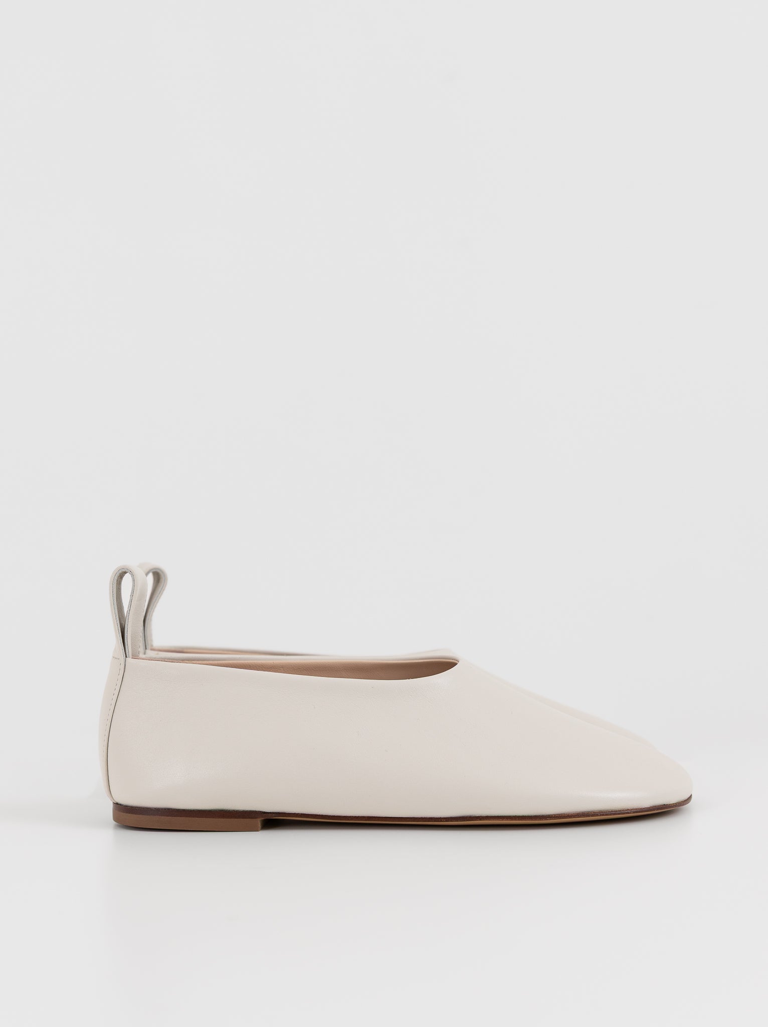 Sofie D'Hoore Fontana Ballerina in Off White - SOFIE D'HOORE at Worthwhile - shop SHOES