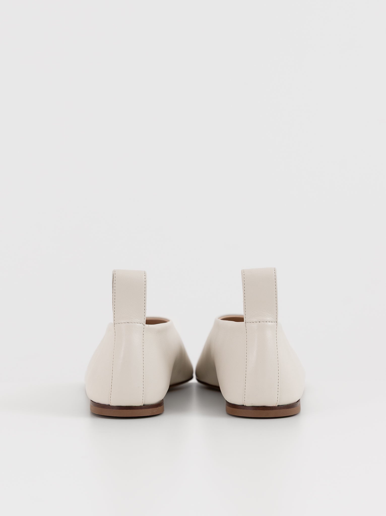 Sofie D'Hoore Fontana Ballerina in Off White - SOFIE D'HOORE at Worthwhile - shop SHOES