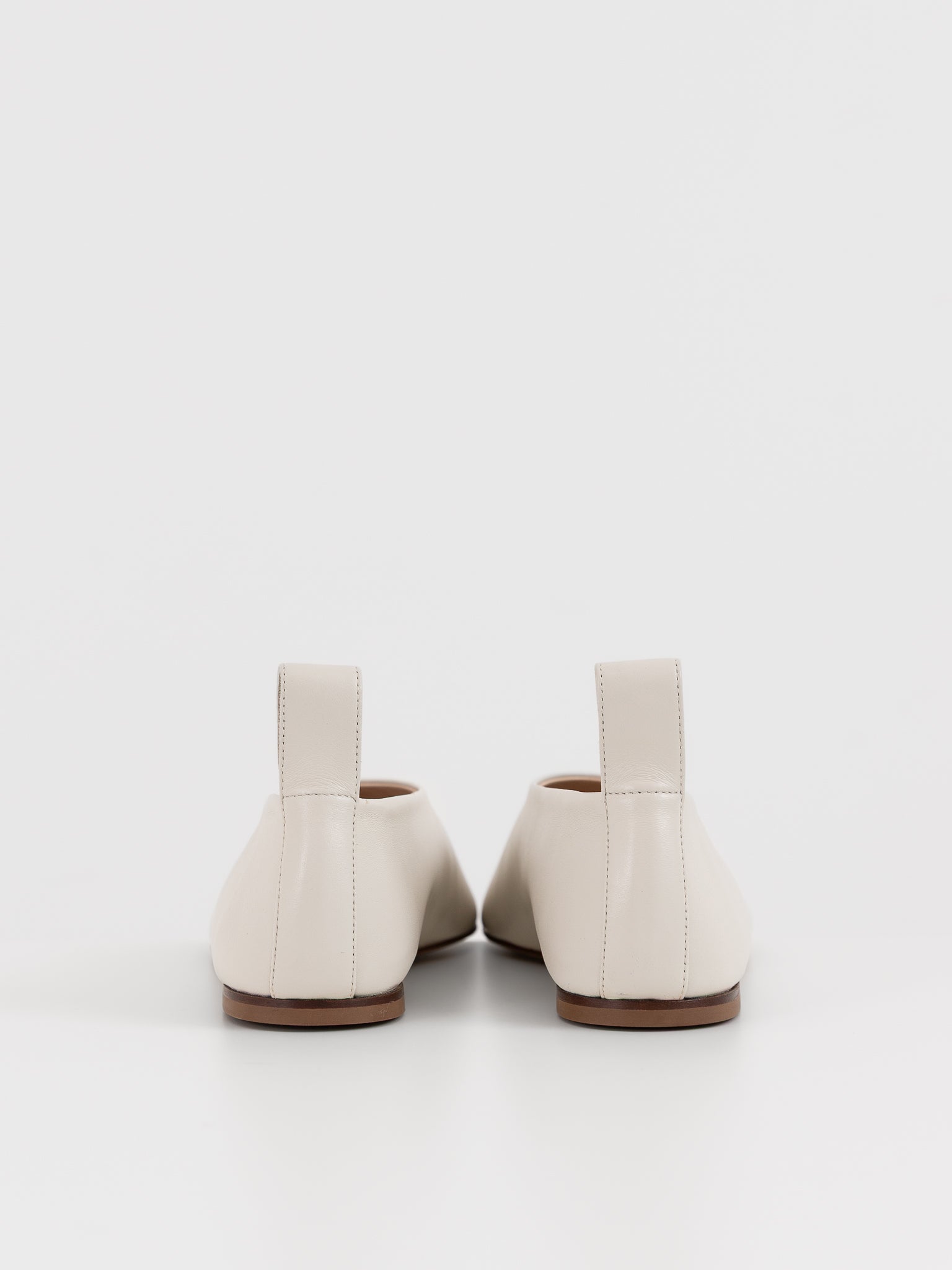 Sofie D'Hoore Fontana Ballerina in Off White - SOFIE D'HOORE at Worthwhile - shop SHOES