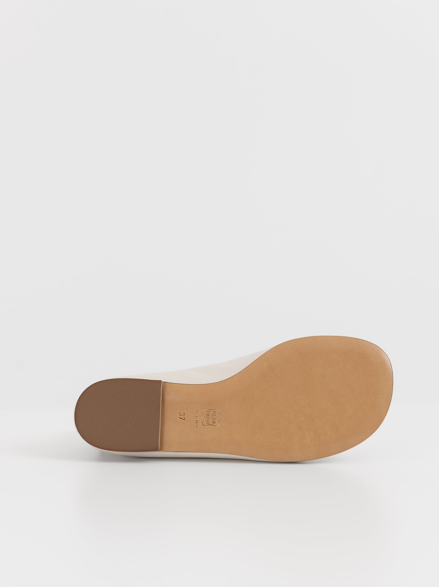 Sofie D'Hoore Fontana Ballerina in Off White - SOFIE D'HOORE at Worthwhile - shop SHOES