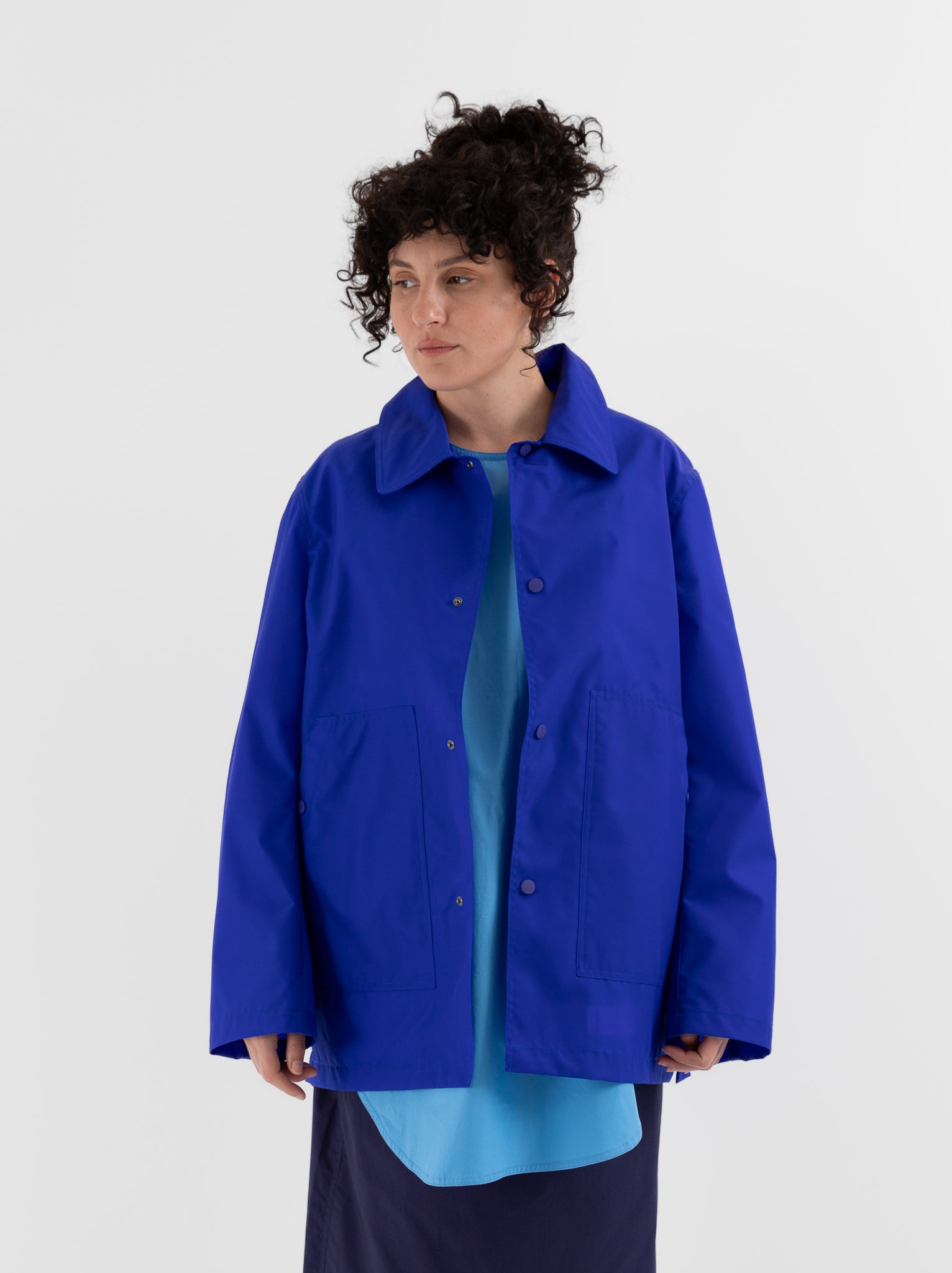 Sofie D'Hoore Cayden Jacket in Klein Blue - SOFIE D'HOORE at Worthwhile - shop JACKET