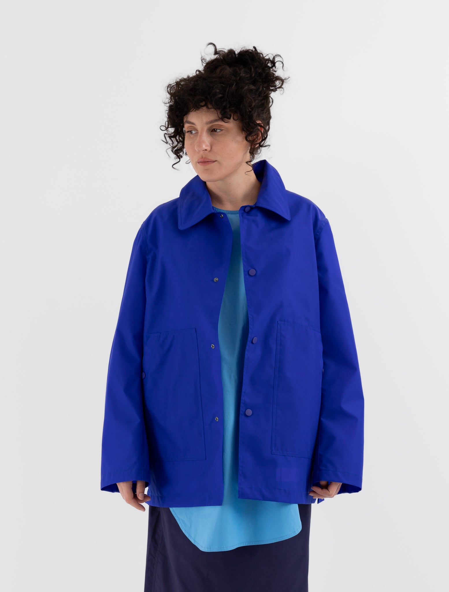 Sofie D'Hoore Cayden Jacket in Klein Blue - SOFIE D'HOORE at Worthwhile - shop JACKET