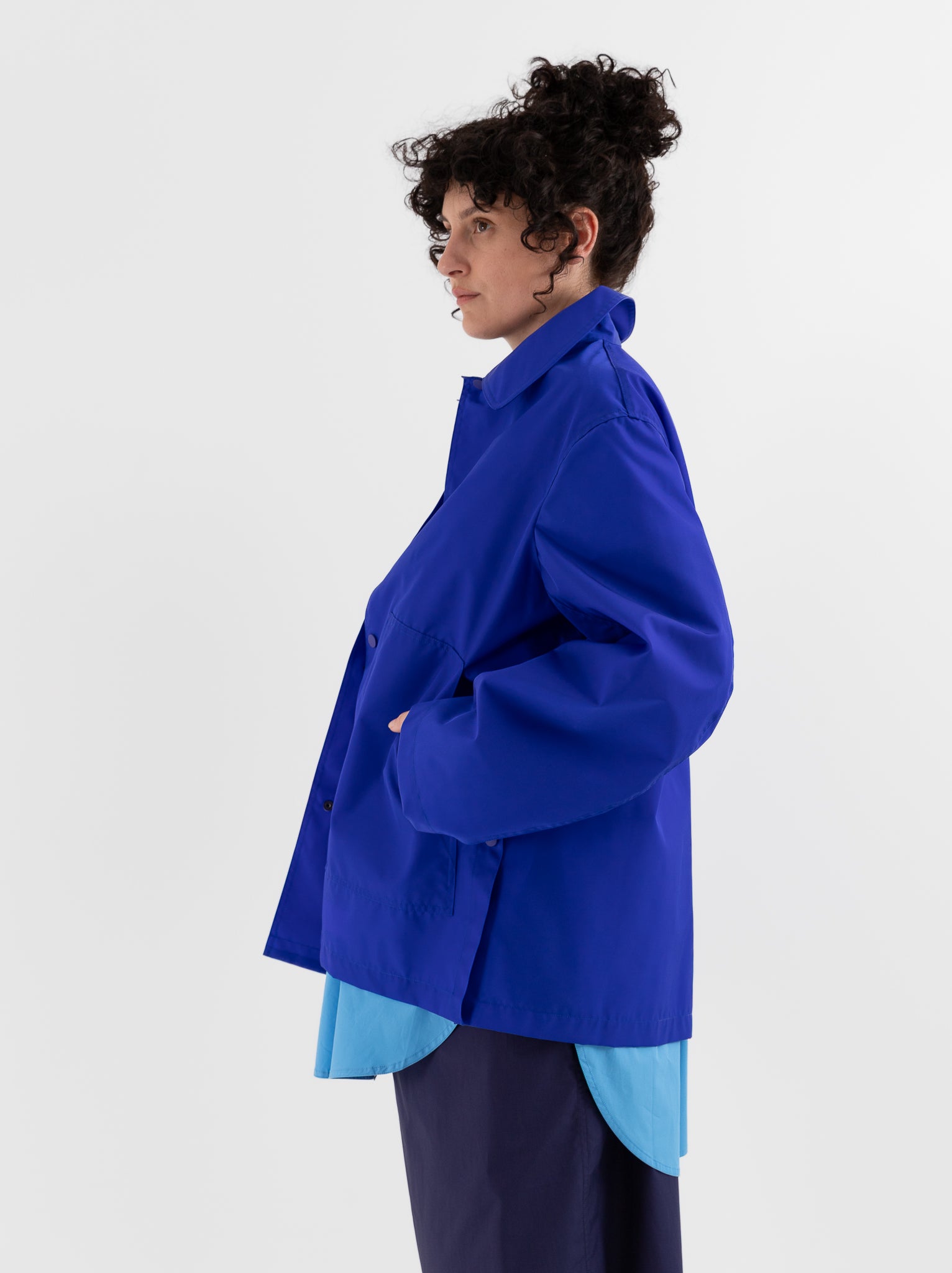 Sofie D'Hoore Cayden Jacket in Klein Blue - SOFIE D'HOORE at Worthwhile - shop JACKET