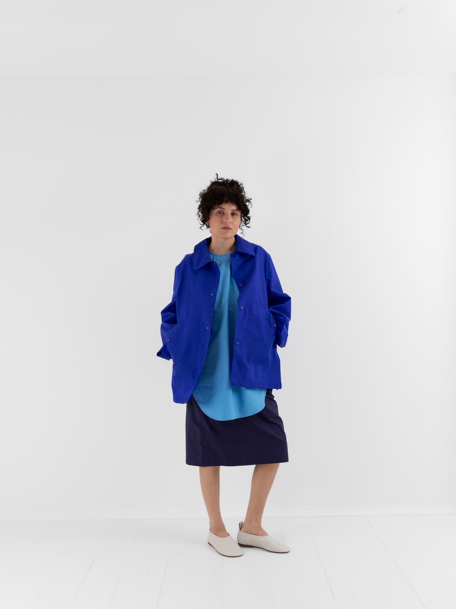 Sofie D'Hoore Cayden Jacket in Klein Blue - SOFIE D'HOORE at Worthwhile - shop JACKET