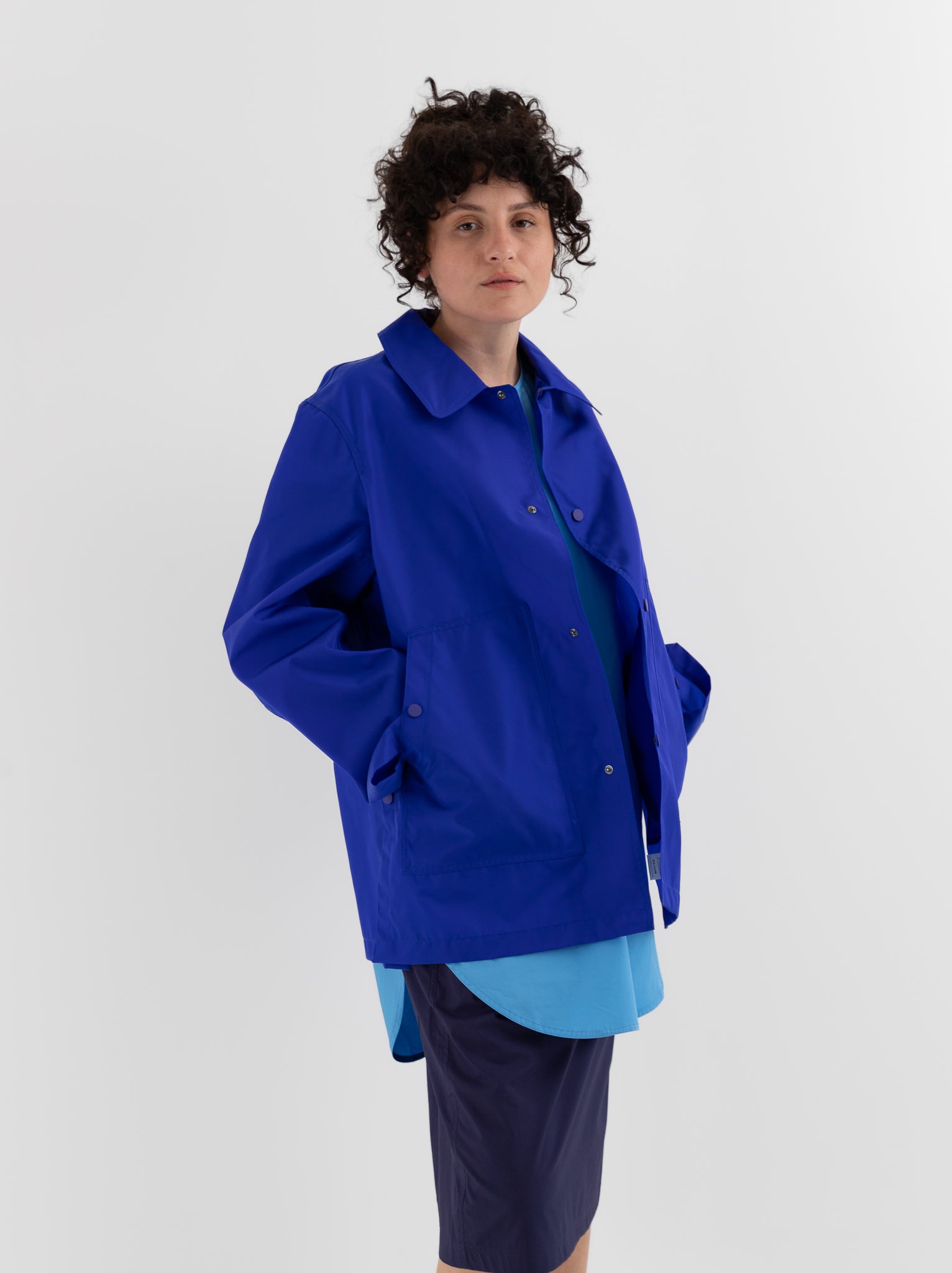 Sofie D'Hoore Cayden Jacket in Klein Blue - SOFIE D'HOORE at Worthwhile - shop JACKET