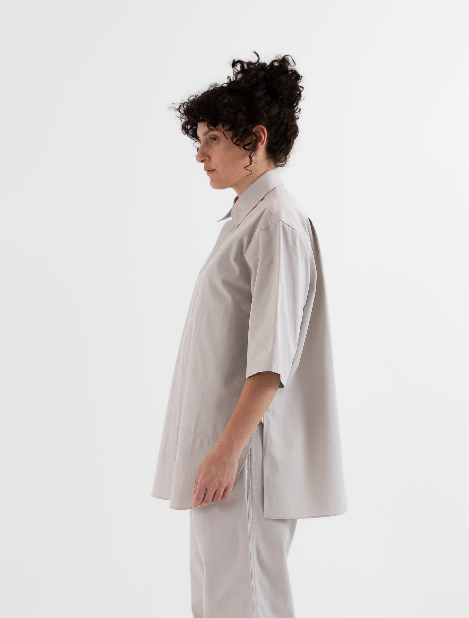 Sofie D'Hoore Bodhi Shirt in Mastic White - SOFIE D'HOORE at Worthwhile - shop TOP