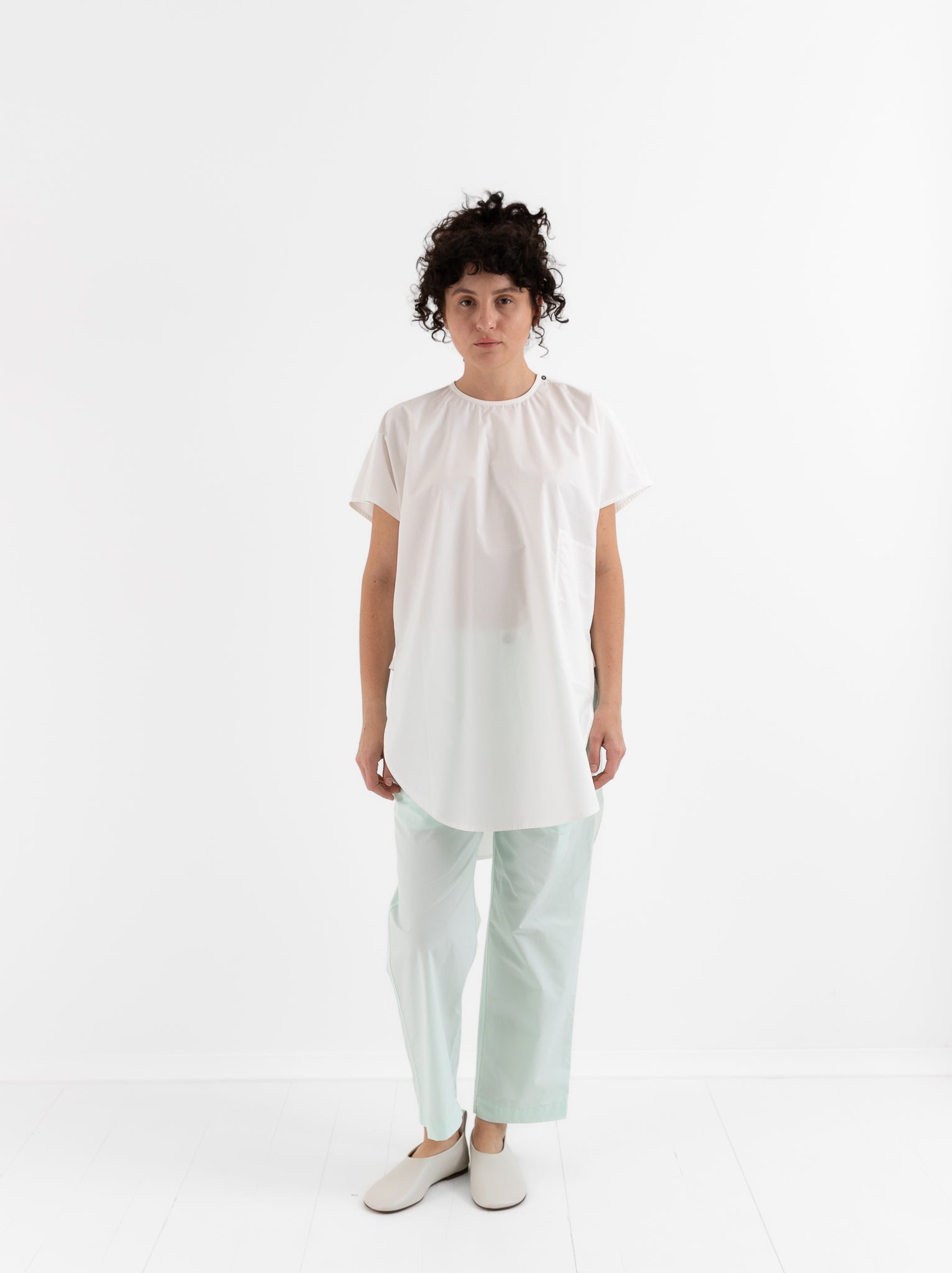 Sofie D'Hoore Bront Shirt in Off White - SOFIE D'HOORE at Worthwhile - shop TOP