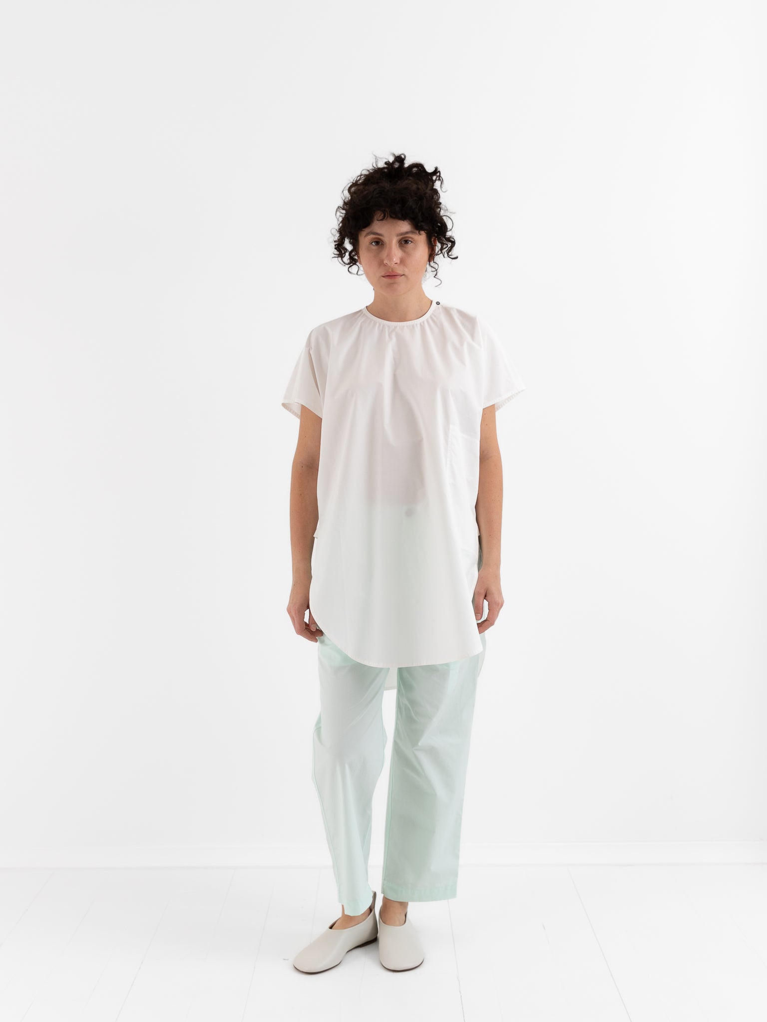 Sofie D'Hoore Bront Shirt in Off White - SOFIE D'HOORE at Worthwhile - shop TOP